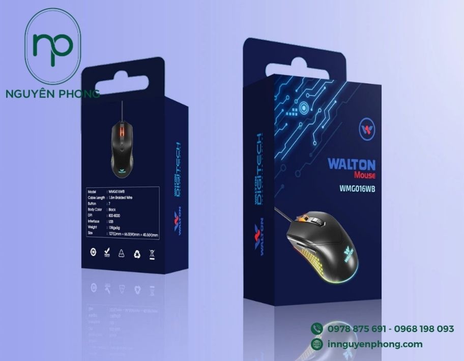 Mẫu hộp đựng chuột máy tính 